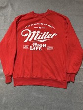 Miller High Life Beer Red Ling
