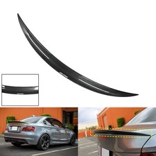 M Performance Carbon Fiber Rear Boot Spoiler For BMW 1 Series E82 Coupe 2007-13