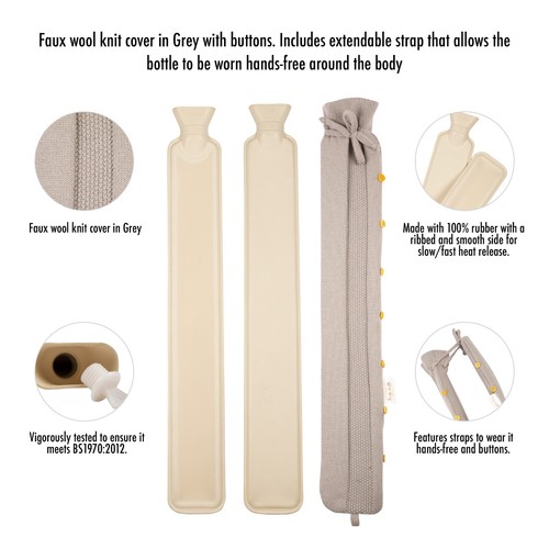 Extra long hot water bottle - extra,