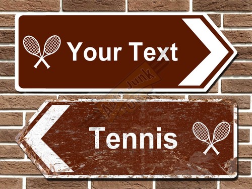 Personalised tennis road - personalised,