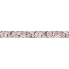 Pink Floral Wallpaper Border