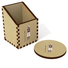 'Stylish Lady Golfer' Desk