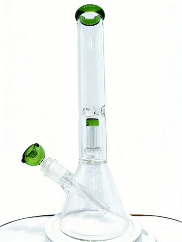 Tall glass bong recycler - glass,