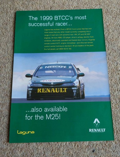 Renault laguna poster - renault,