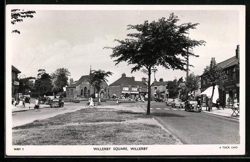 Postcard willerby - postcard, willerby,