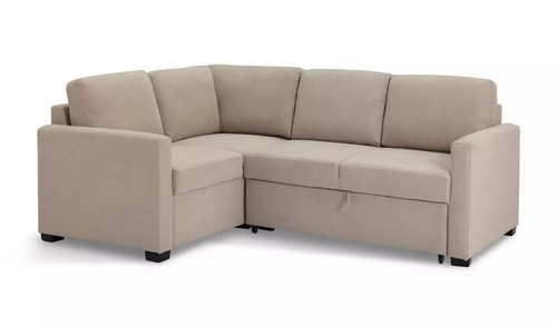 Left hand corner - hand, sofa