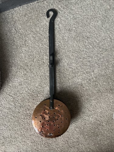 Antique vintage brass - brass, chestnut
