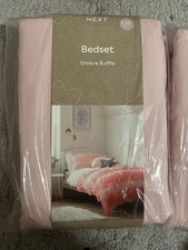 NEXT Pink Ombré Layered Ruffle Tulle Single Bed Set