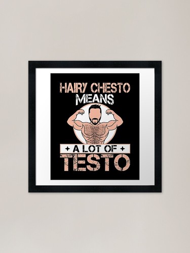 Hairy chest shirt - chest,
