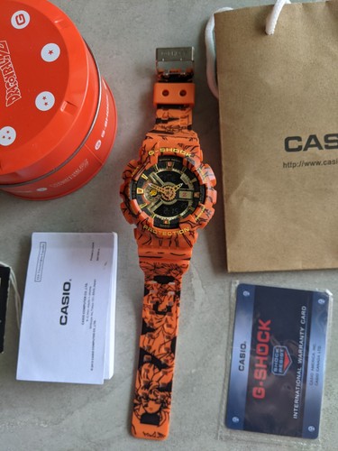 Casio shock dragon ball - casio,