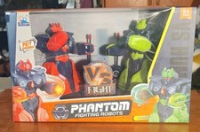 RC Robot Wars Remote Control Fighting Toy PAIR Battle Kids Holiday Boxing Gift