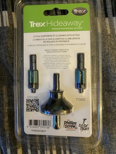 Trex counterbore tool - counterbore,