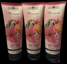 PLUMERIA LOT OF 3 CREAM TUBE