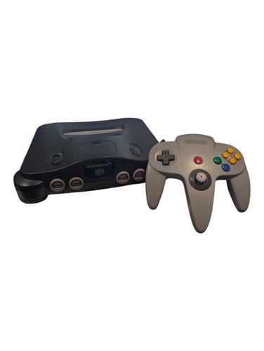 Nintendo console black w - 64, console,