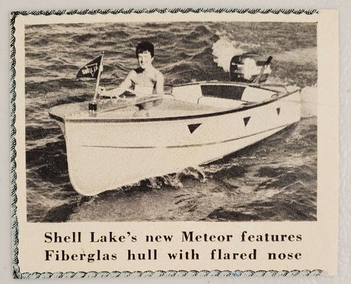 1956 magazine photo - magazine, lake