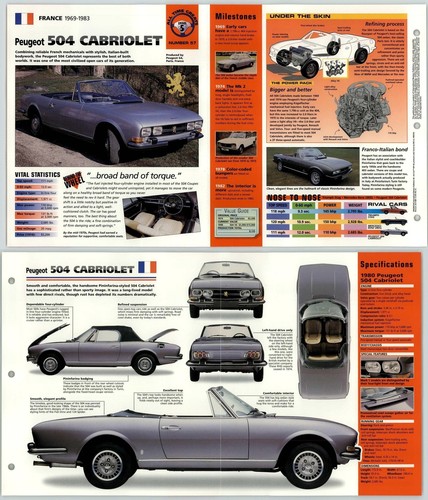 Peugeot 504 cabriolet - peugeot,