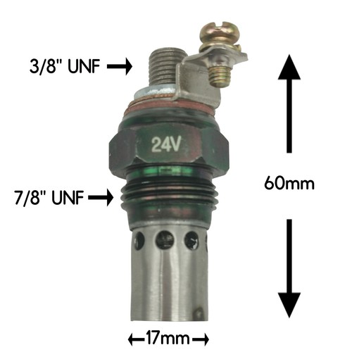 24v heater glow - glow, plug