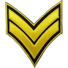 Corporal Stripes Embroidered