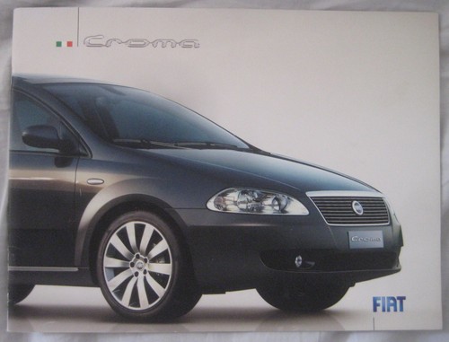 April 2006 fiat croma brochure - 2006,