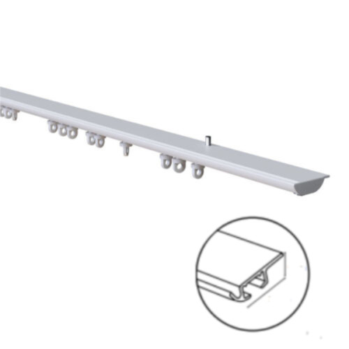 Discrete white aluminium - discrete,