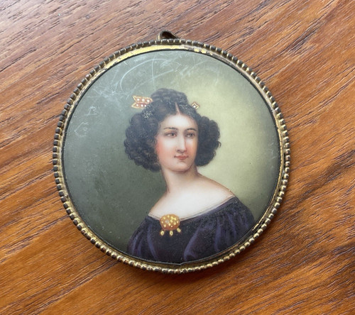 Antique miniature porcelain - antique,