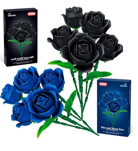 Sitodier black blue rose - black,