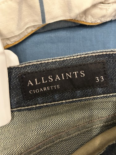 Allsaints cigarette jeans w33 - cigarette,