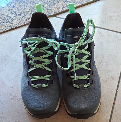 Quechua mh500 wtp suede hiking - suede,