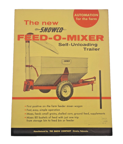 Snowco feed mixer self - snowco, feed-o-mixer