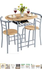 Yaheetech 3 Piece Dining Table