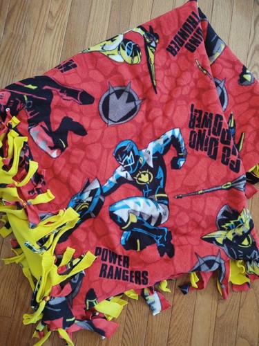 Vintage power rangers fleece - rangers,