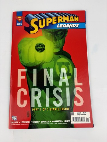 Superman legends may june - may,