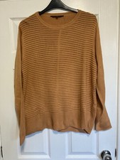 *New* Size 22 Knitted Pumpkin Ribbed Pattern Jumper