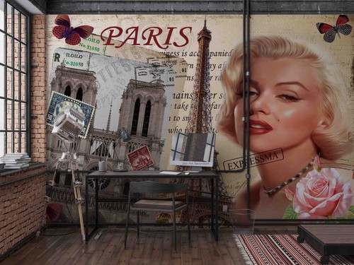 Marilyn monroe iron tower - marilyn,