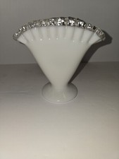 Vintage FENTON White Glass