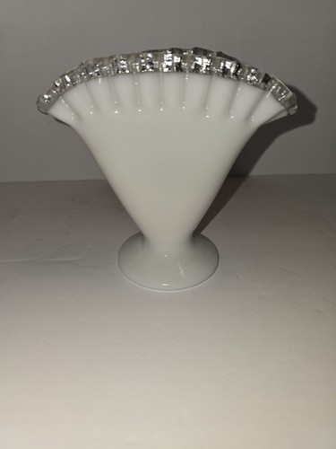 Vintage fenton white glass - fenton,