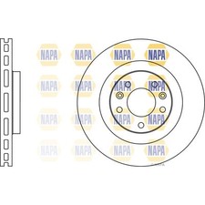 2x Brake Discs Vented For