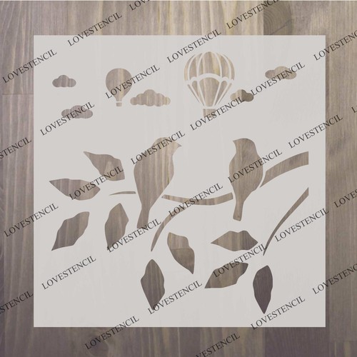 Craft stencils hot air - craft, ballons