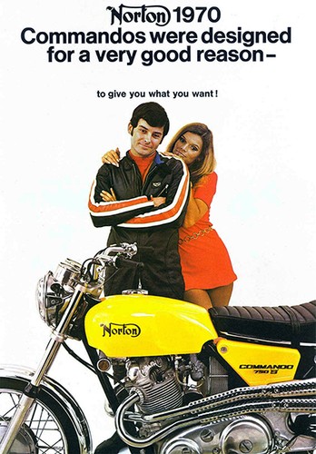1970 norton commando - commando, model