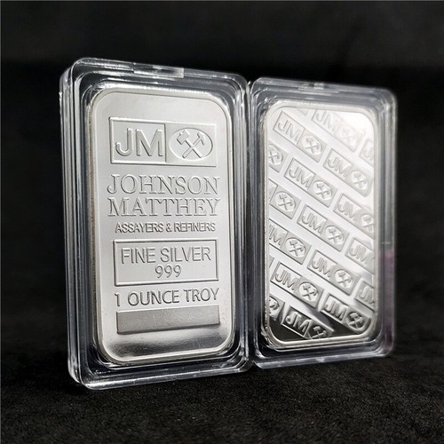 British 1oz troy silver square - 1oz,
