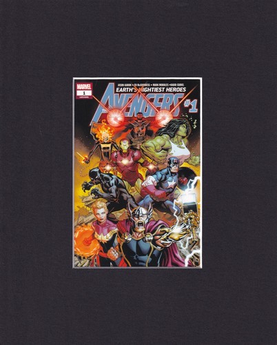 8x10 matted print comic book - matted,