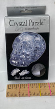 3D Crystal Clear Skull Jigsaw