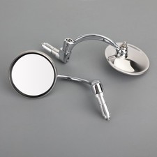 ChromeHandlebar End Mirrors