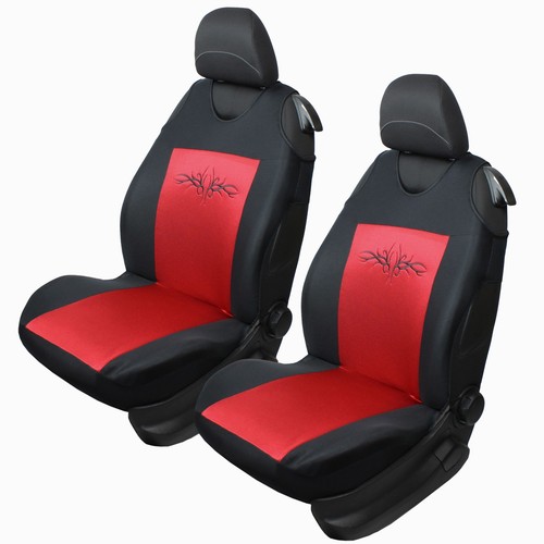 Red car seat covers - 2,