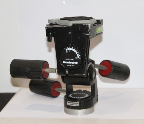 Manfrotto 029 mk2 tripod head - manfrotto,
