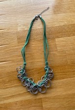 Fat Face Disc & Hoop Necklace