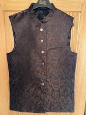 Bronze Black Bespoke Waistcoat