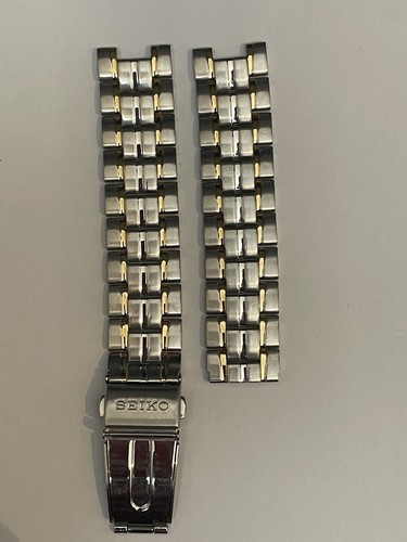 Seiko 18mm two tone - 18mm,