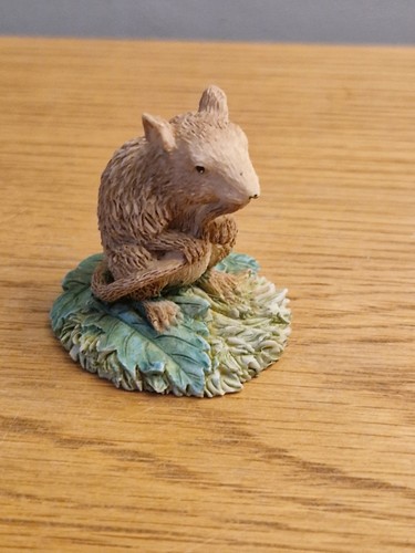 Small resin mouse figurine - mouse,