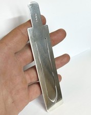 Vintage 925 Sterling Silver Bookmark / Birmingham 1983 / HEAVY 54.5 Grams